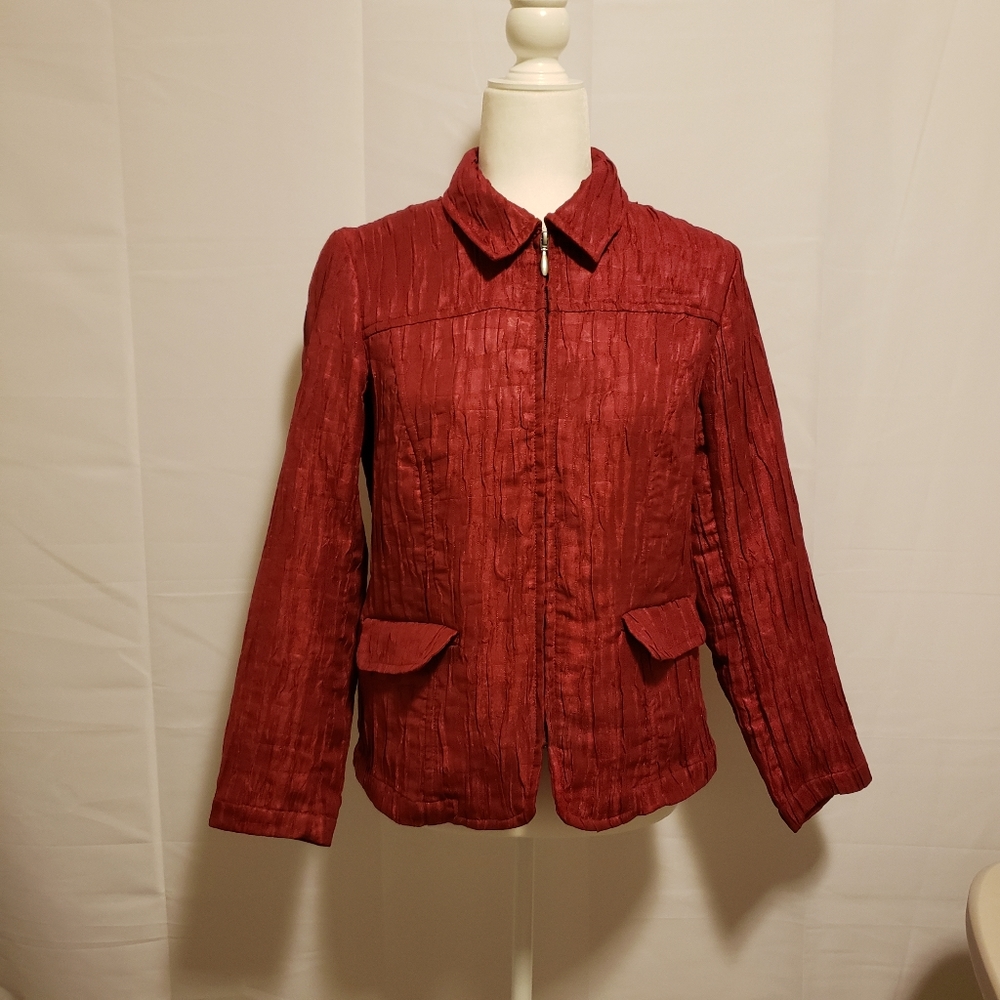 TOG Shop Petities Red Long Sleeve Jacket‎